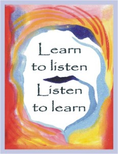 listen to learn